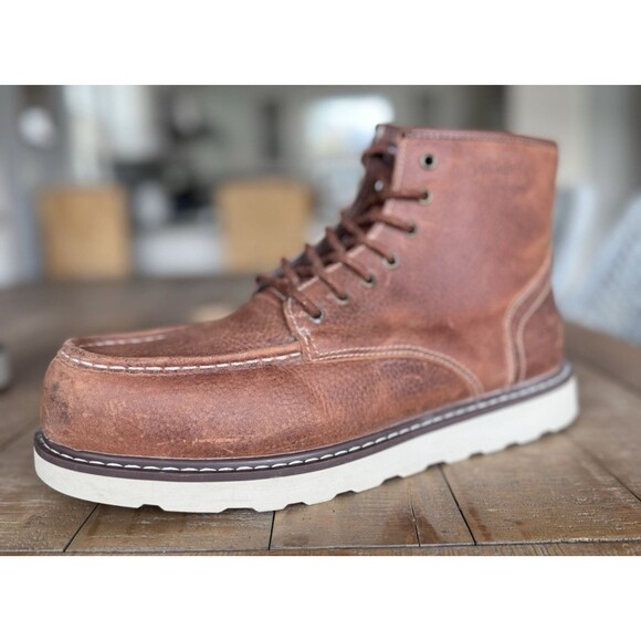 The Stronghold Los Angeles Classic Moc Toe Leather Legacy Heritage Boot 11 main image 8